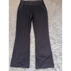 Style & Co Sport vintage women's sz. M activewear white stitch detail pants